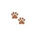 Paw Prints Embroidery Machine Design 10134