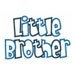 Little Brother Embroidery Machine Applique Design 10480