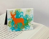 Magnetic Bookmark, Woodland Deer, Party Favor, Teacher Gift