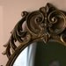Gold Mirror. RESERVED. Home Decor. Vintage Gold. Hollywood Regency. Eclectic. Bohemian. Ornate. Golden. Dining Room. Living Room. Bathroom.