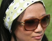 Hair scarf: Sheeping around in Green