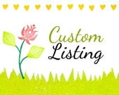 Custom order RESERVED