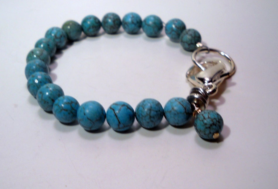 Beaded Turquoise Southwest inspired Bracelet