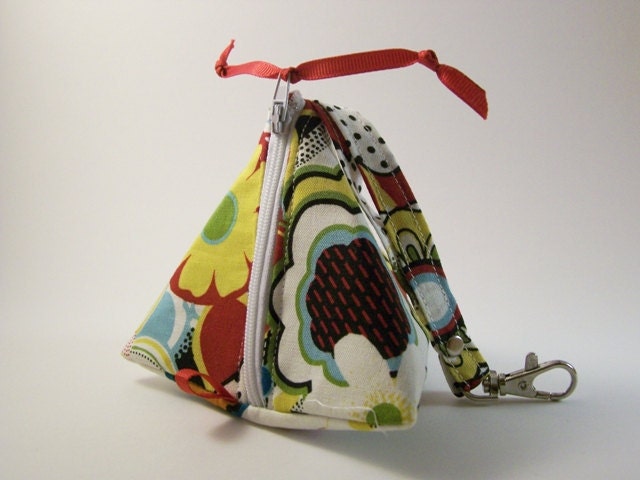Original Pacifier Pyramid/Coin Purse/Jewelry Bag/Small Item/Gift PouchTriangle Pod Pouch