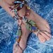 reserved for Pam GYPSY barefoot sandals PEACOCK feather for many occasions bridal sandals made to order hippie hula hooping belly dance