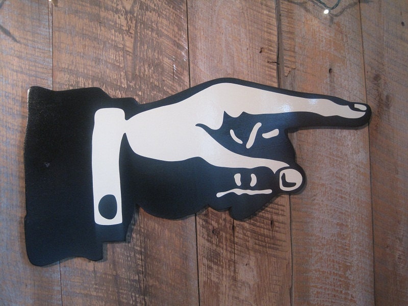 Golden Era Pointer Finger - Handpainted