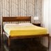 Mid Century Danish Modern Walnut Bed with Night Stands