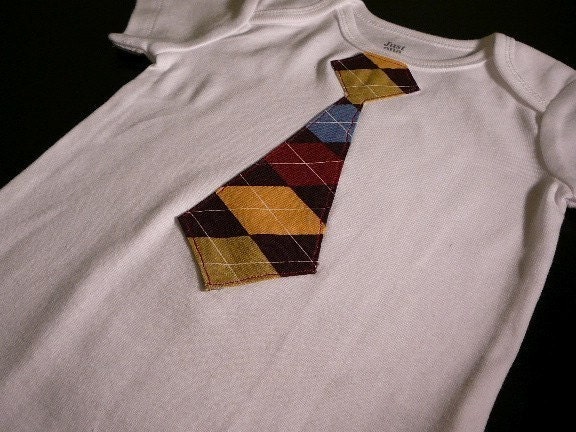 Little Man Tie Onesie