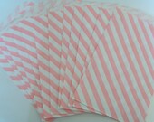 Pink Striped Party Favor Bags- 24 Il_170x135