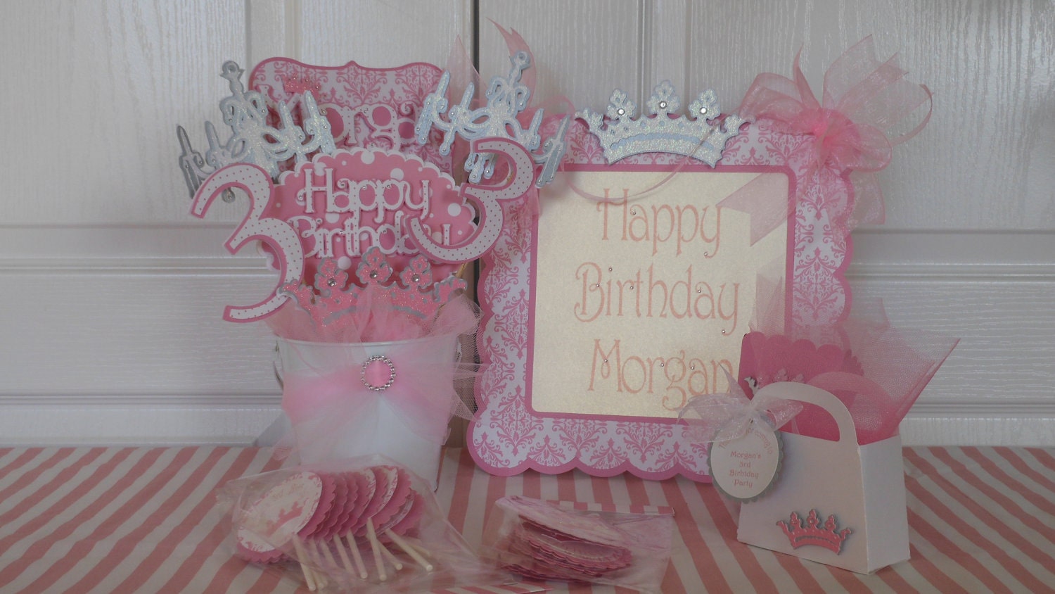 Princess Pink Party Package Il_570xn