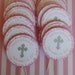 Baptism Celebration Name Banner (God Bless)