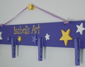 Listing for Kaci-Personalized Wooden Art Hanger-Medium Size