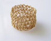 Only Crochet Ring - Knitting Goldfilled Ring