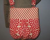 The Medium Corrie Bag - Amy Butler Cherry Lotus