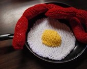 Knitted Sausage and Egg on SALE