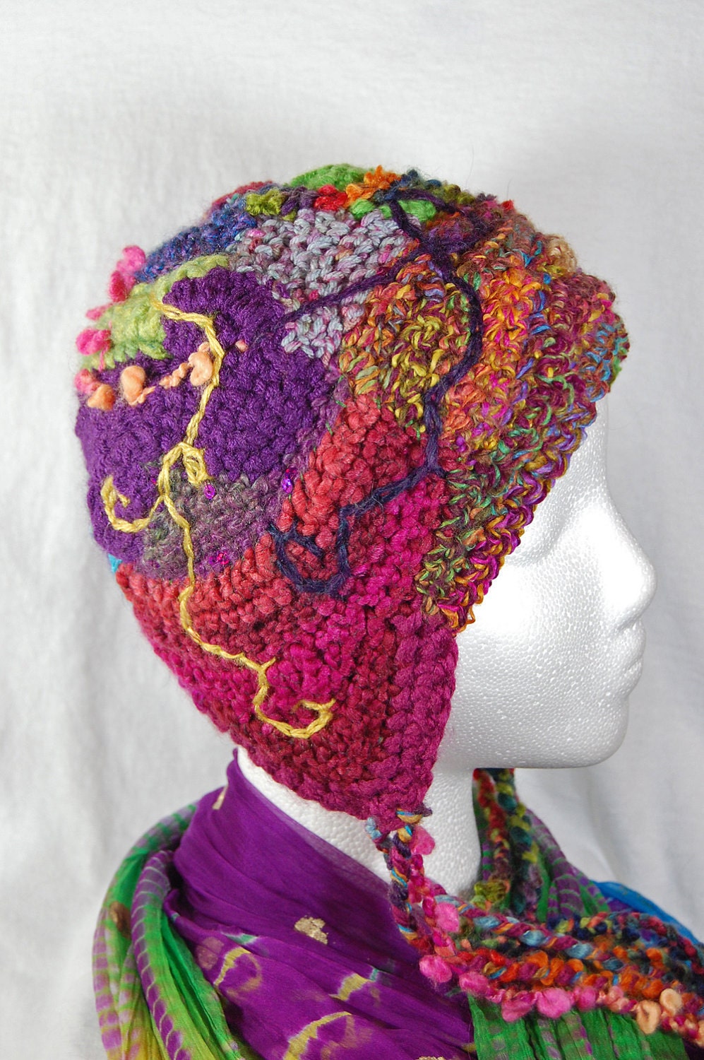 Freeform Crochet Hat - Crochet Hat