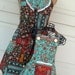 Reserved for Jess Mother and Two Daughter Aprons REVERSIBLE