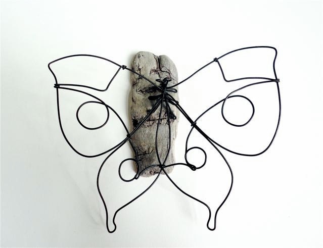 Butterfly Wire Sculpture