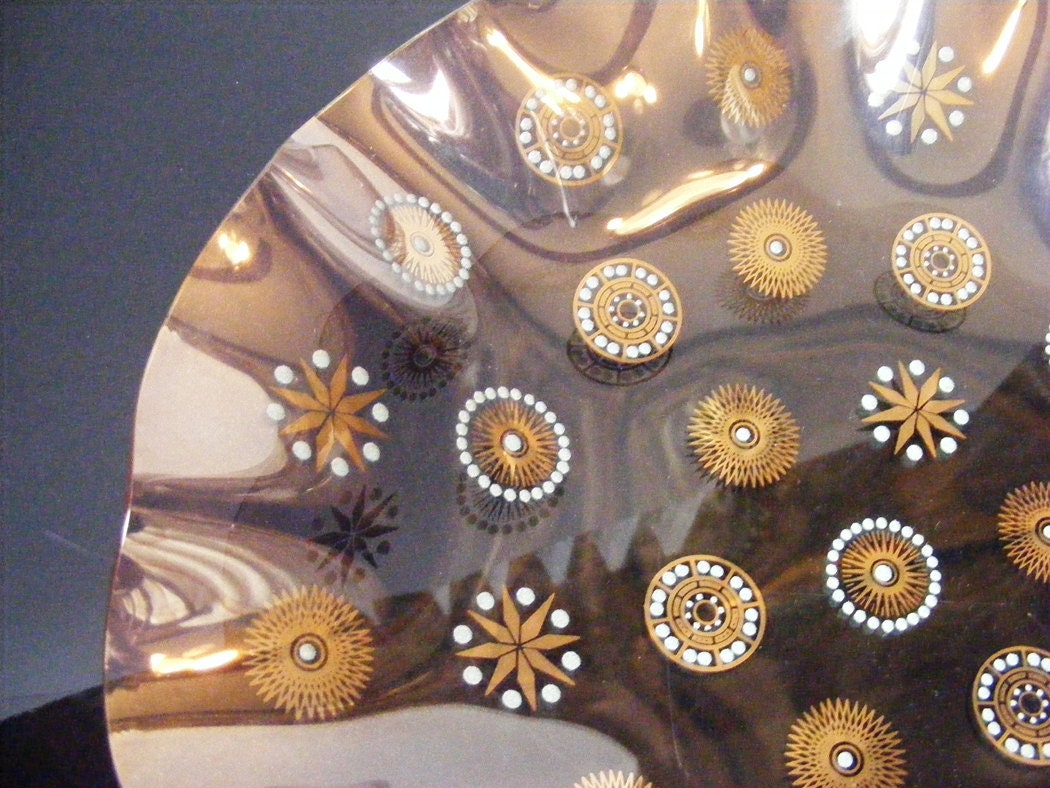 Glama Glass Serving Dish by Sinclair Glass Co Mid-century Modern