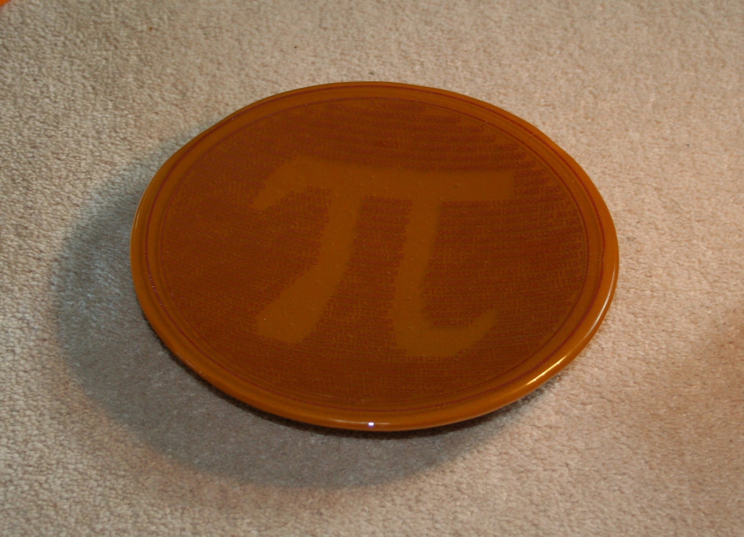 Geeky Pi Bowl DESIGN THREE - made to order in any colour