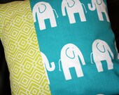 Custom Modern Nursery Pillow Upgraded