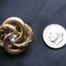 Victorian Brooch Gold Love Knot