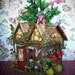 Reserved, please don't buy-Miniature House of Bleeding Hearts from the Fairy Realm, layaway available