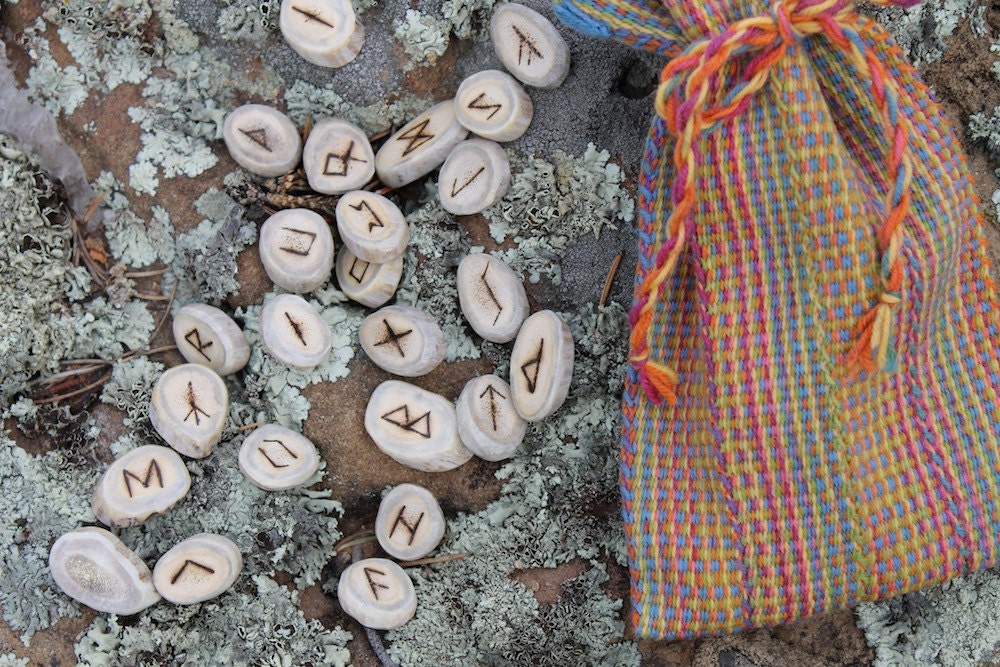 The Runes Elder Futhark Rune Set - inkleing