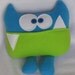 Tooth Fairy pillow - Sherman The Tooth fairy pillow by Kooky Critters
