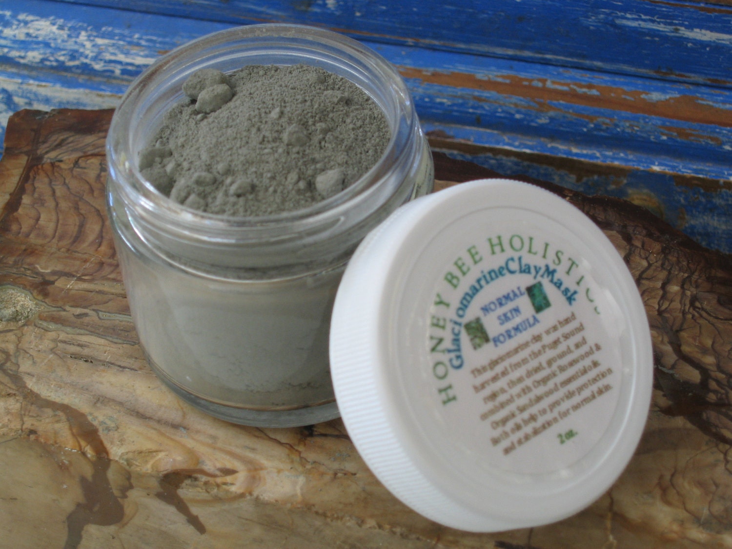 Deep Cleansing Hand Harvested Glaciomarine Clay Face Mask with Pure Essential Oils - Custom Made for YOUR skin Type