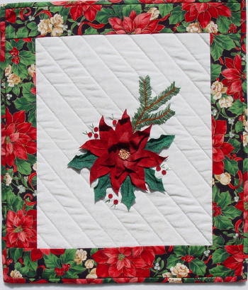 Poinsettia - Petal Play by Joan Shay - Applique Quilt Block Pattern