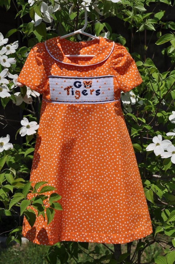 Children's Smocked Dress - Annika - Available