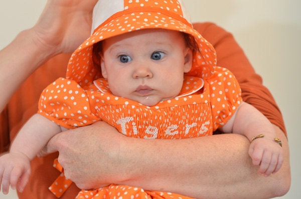 Girl's Hand Smocked Romper - Spirit - Available