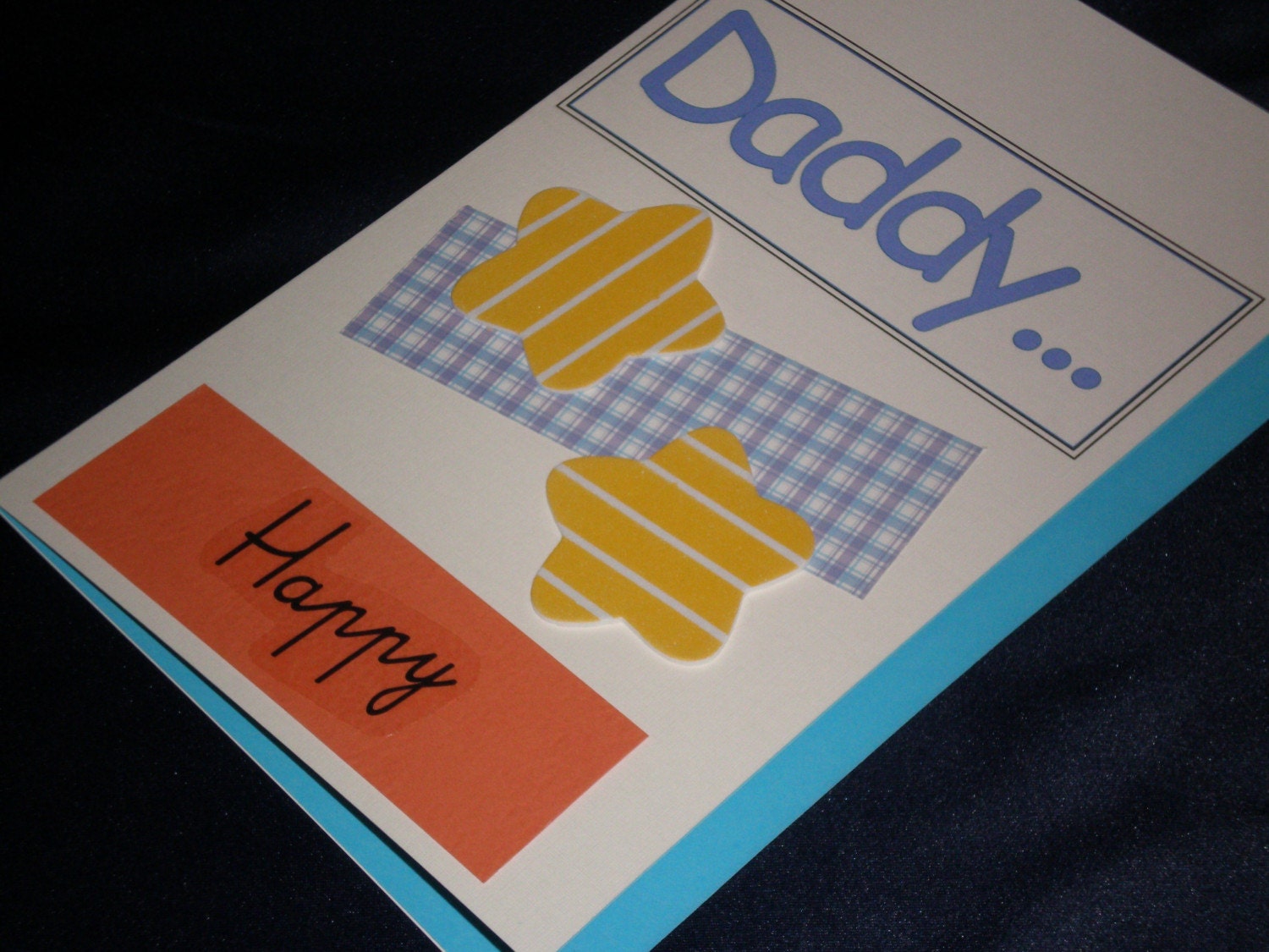 From a little girl or boy Father's day card