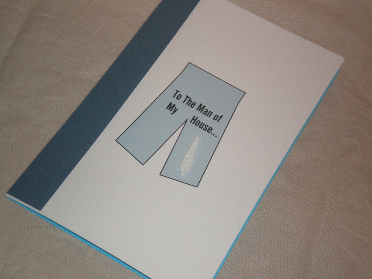 Man of the House Birthday or Father's Day Card