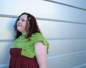 Wren Shawl in springtime colors