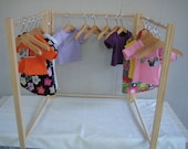 American Girl doll 18 inch - Large Wood Doll Clothes Rack