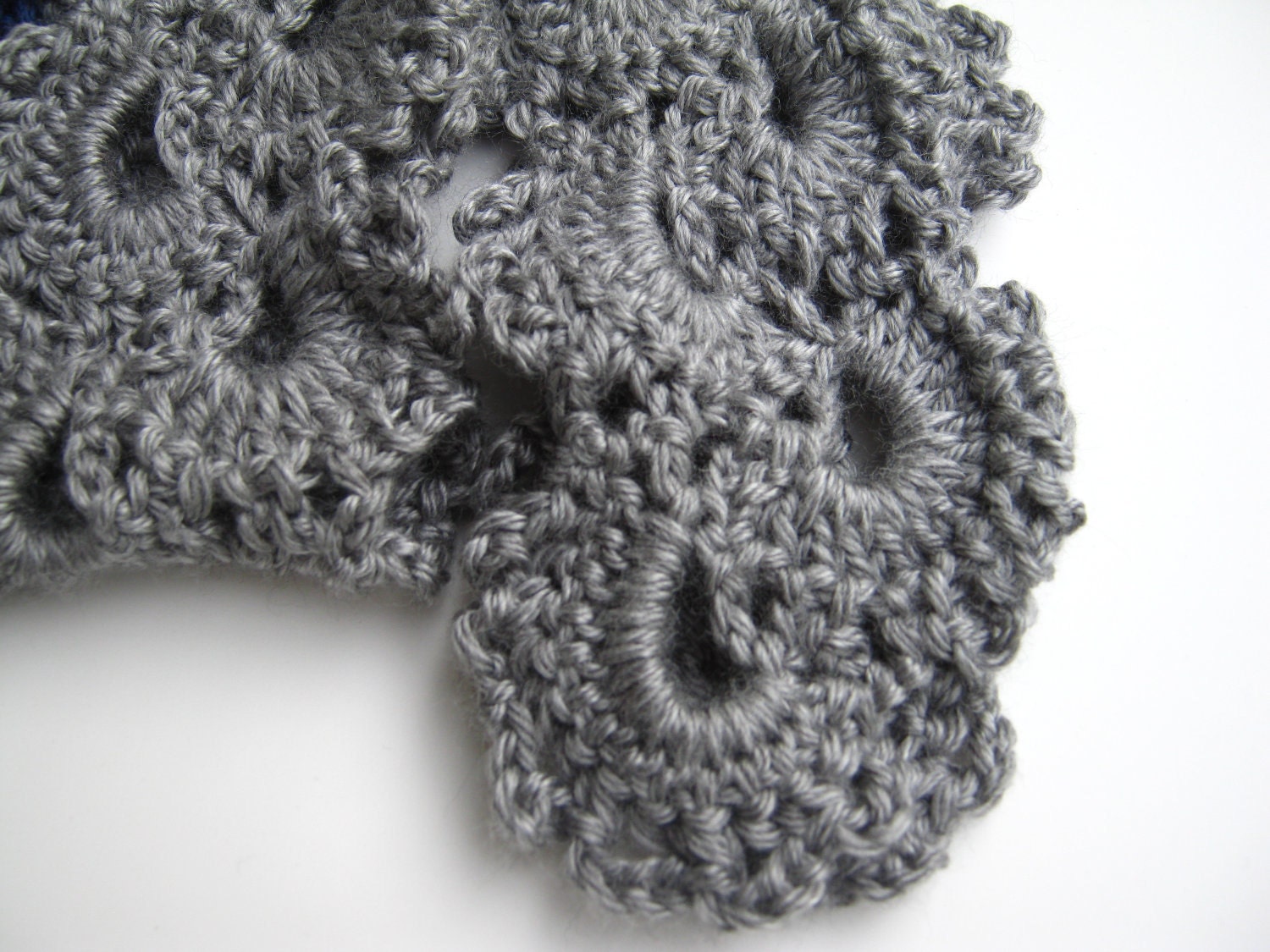 Queen Anne Lace Fashion Scarf Motif 60 inches long Made To Order
