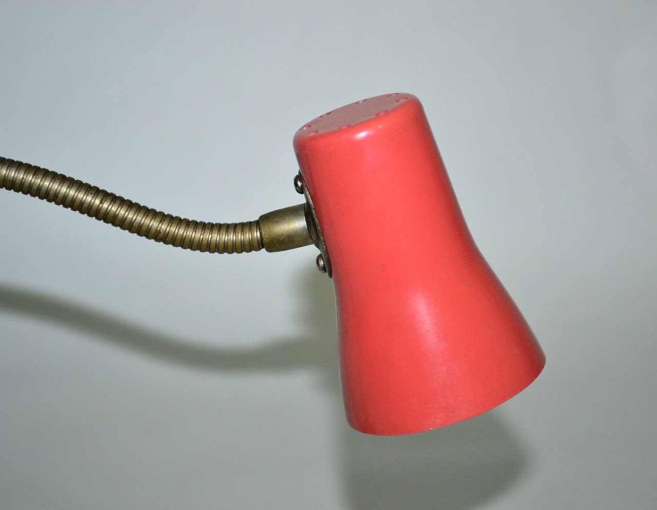 Follow the light... Vintage 50's 60's Mini Coral Chadwick Goose Neck Flexi lamp