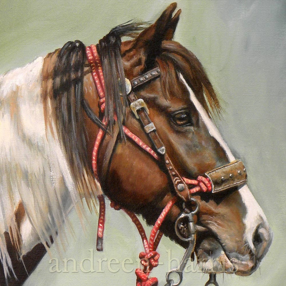 Search and Rescue Horse Print 11 x 14