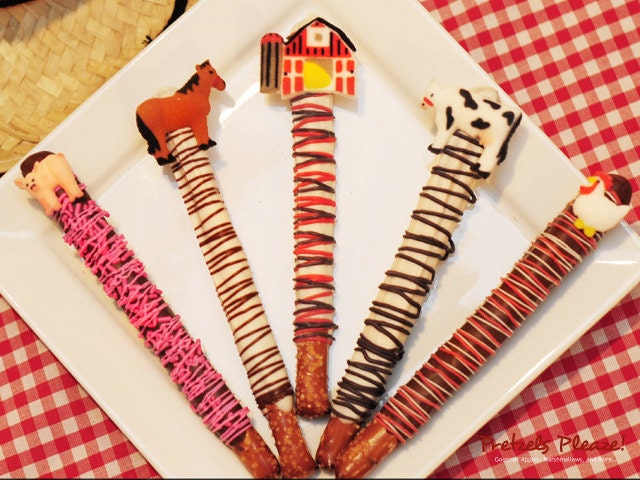 Animal Pretzel Rods