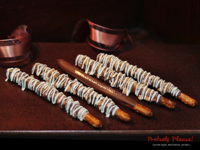 Milk Chocolate Gourmet Heath Pretzels