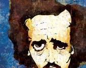 Edgar Allan Poe wall art - 12x18 High Quality Art Print