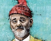 Steve Zissou's "This Is the Life" - 18x24 Archival Print