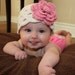 2 in 1 Beautiful Hand Crochet Beanie with Large Removable Clip Flower - Choose your own colors and Size - Newborn through 4T