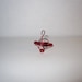 Red Treble Clef Ring Wire Wrapped Unique Gift For Her