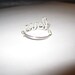 Silver Love Ring Wire Wrapped Unique Gifts Dainty Love Ring Friendship Ring Gift For Her Gifts Under 20