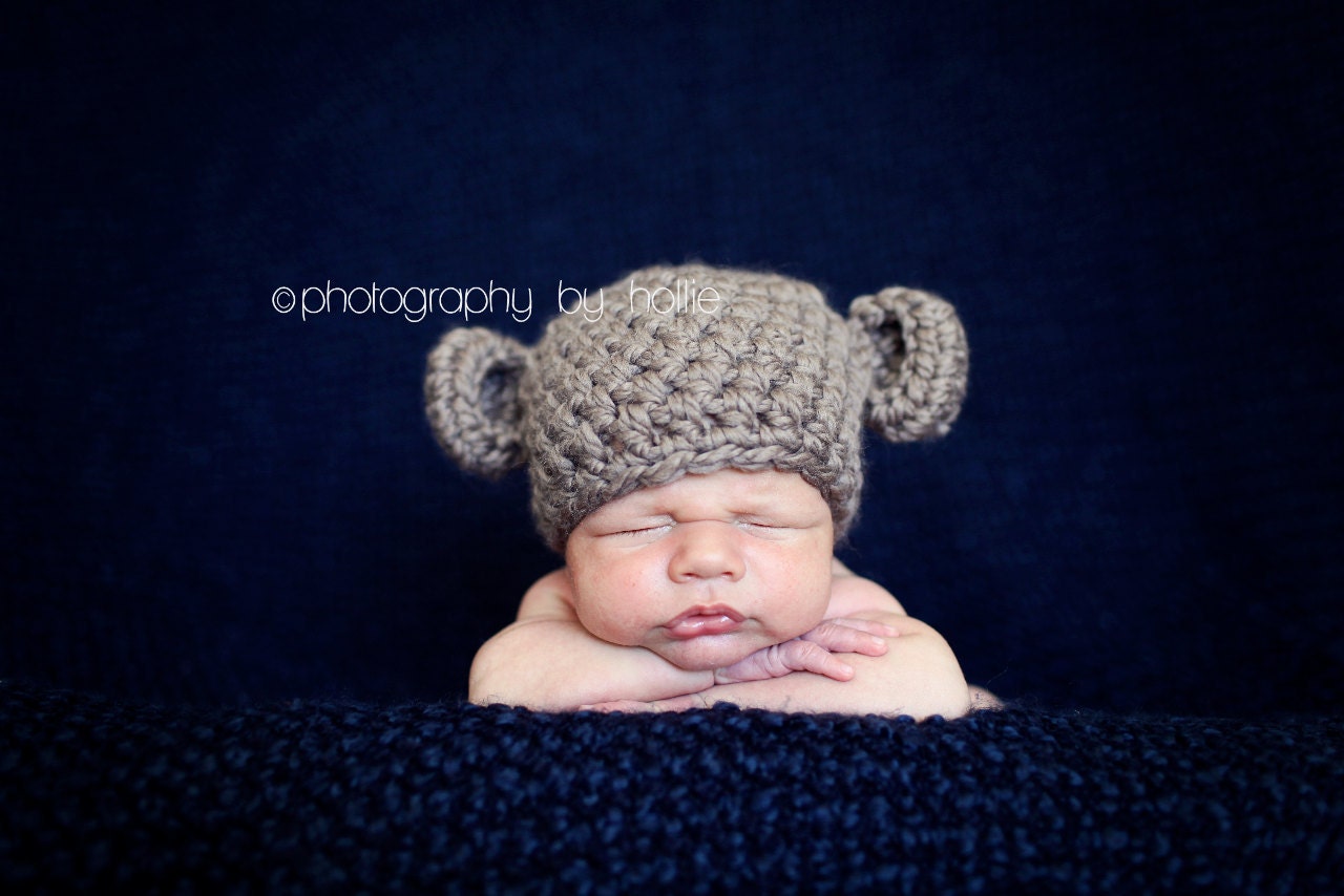 Baby Boy Hat - taupe