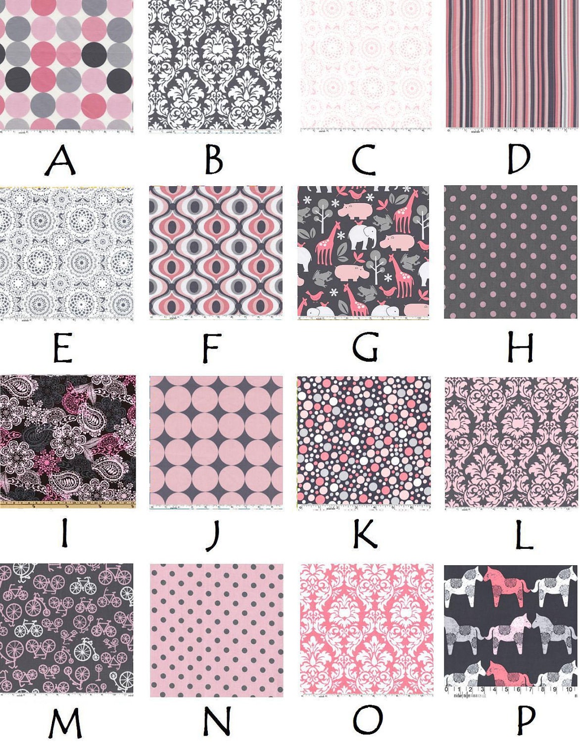 It's a Girl Thing Custom Crib Bedding--YOU DESIGN, I CREATE