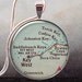 Florida Keys map pendant, Lower Keys, Key West map necklace, Key West jewelry